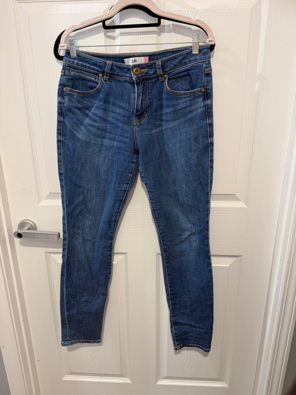 CAbi Women's Dark Blue Skinny Jeans